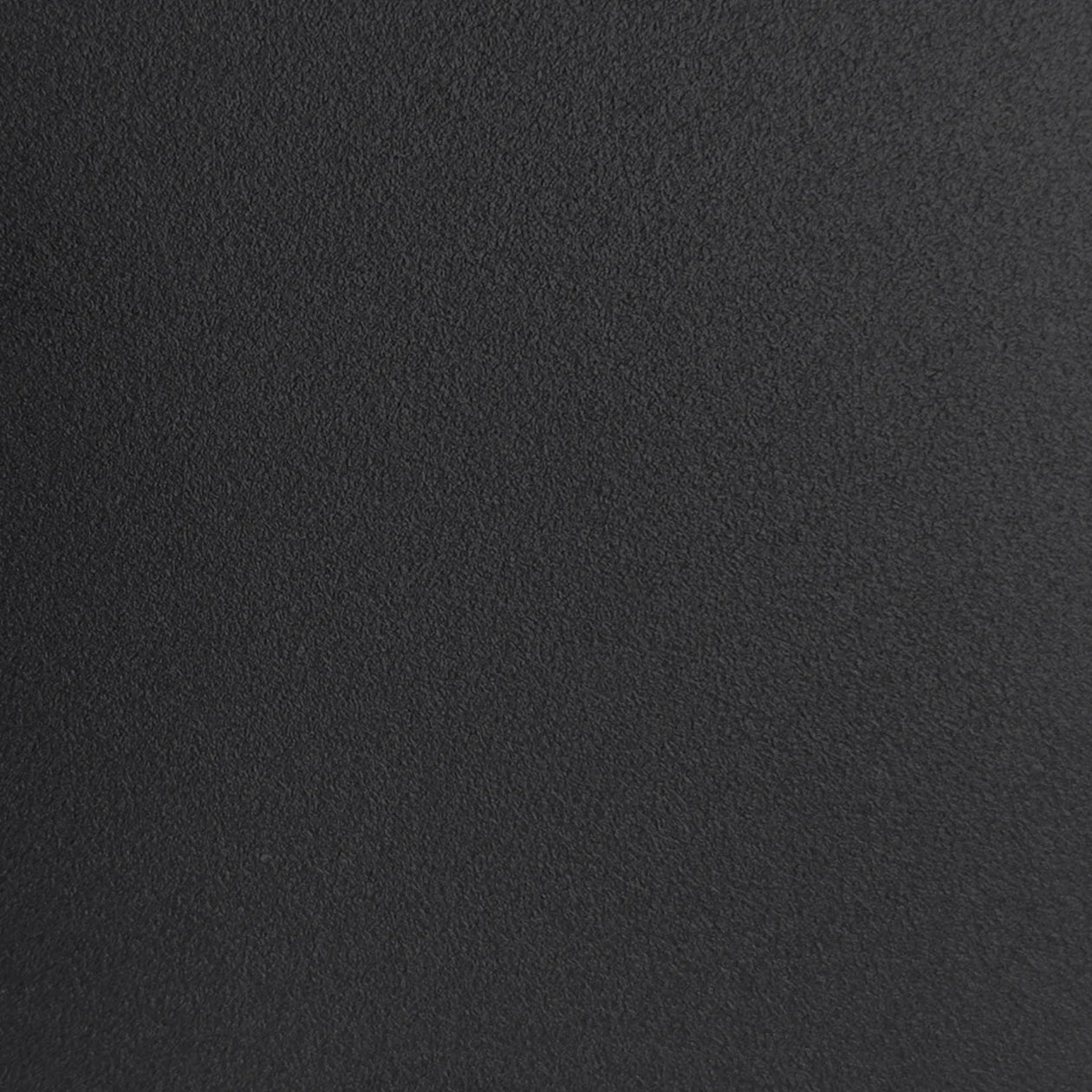 Steel powder coating black color sample