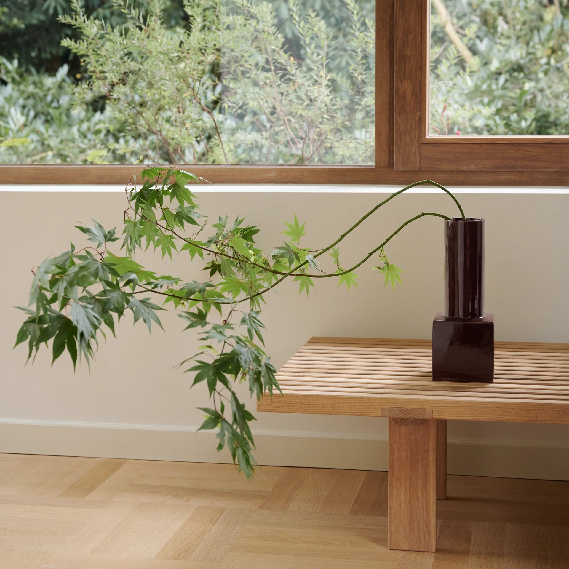 Display vase Beige