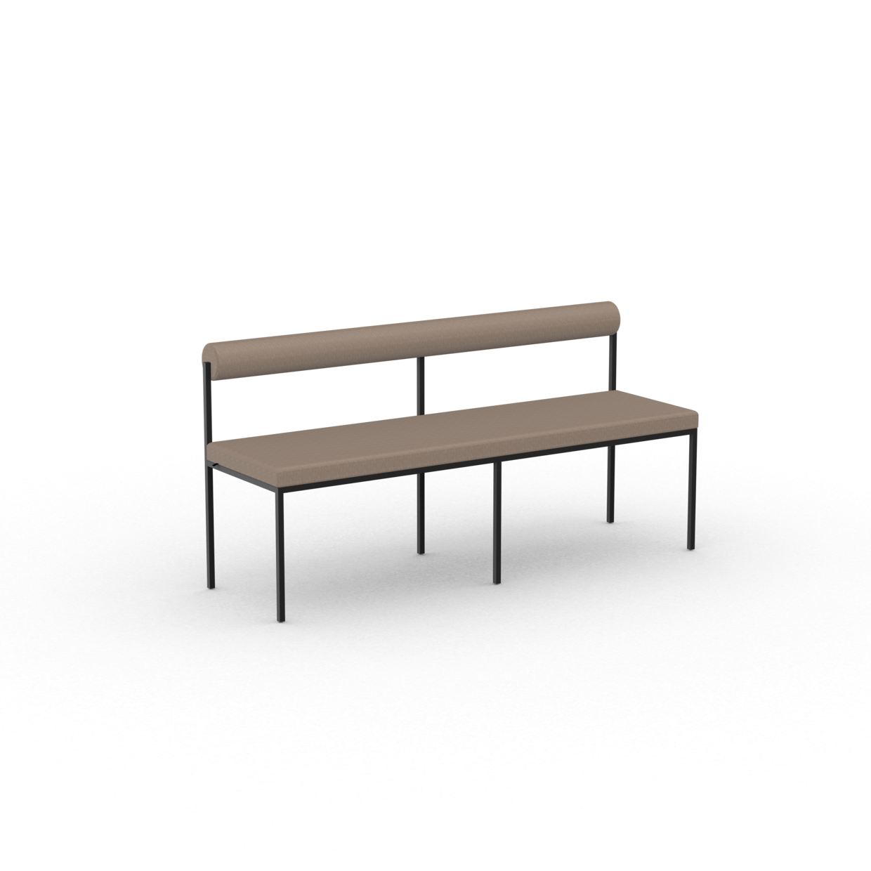 Bolster dining bench