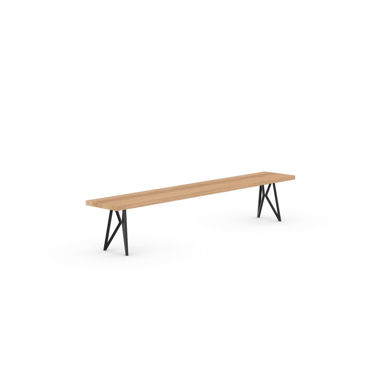 Butterfly Dining Bench Oak natural lacquer 140cm