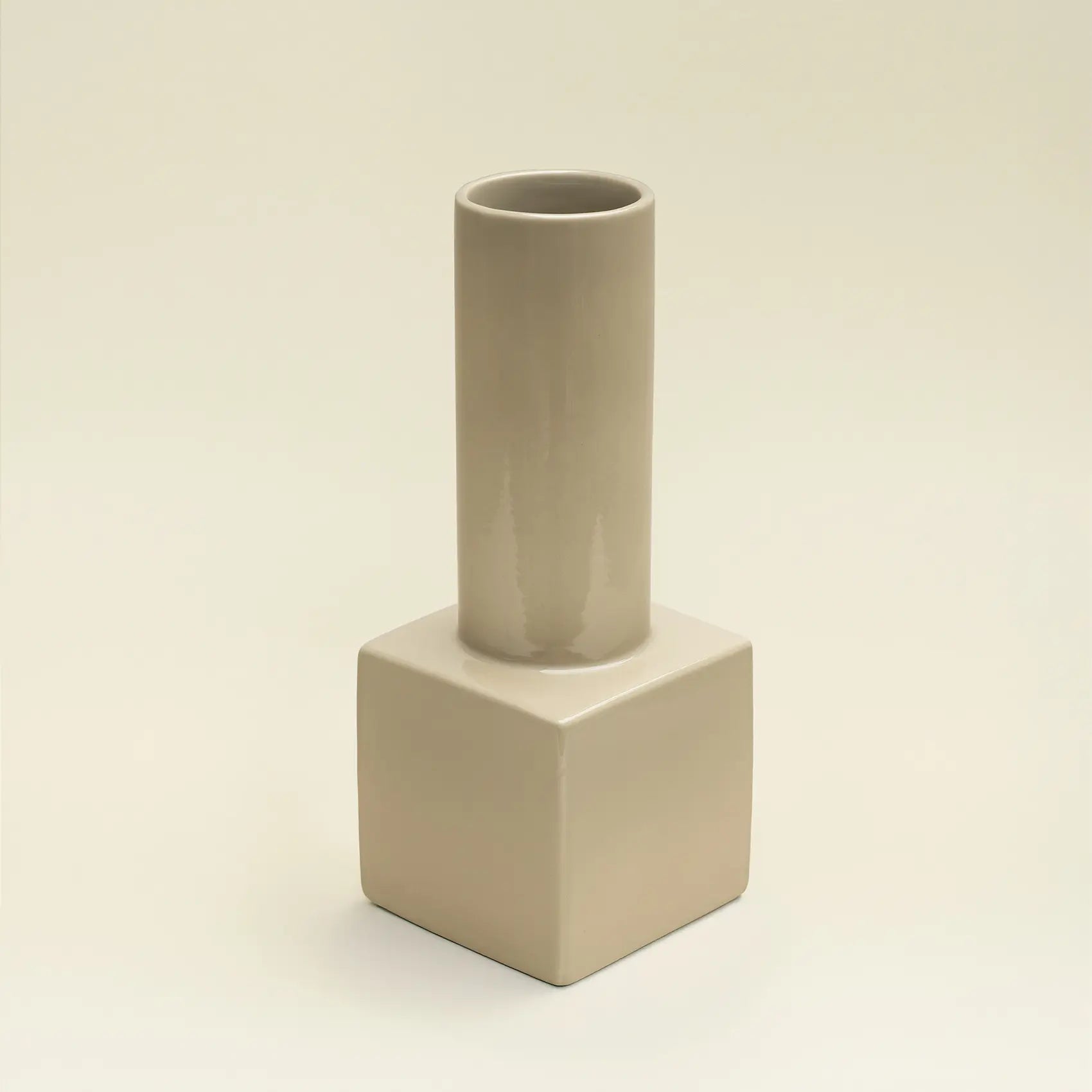 Display vase Beige