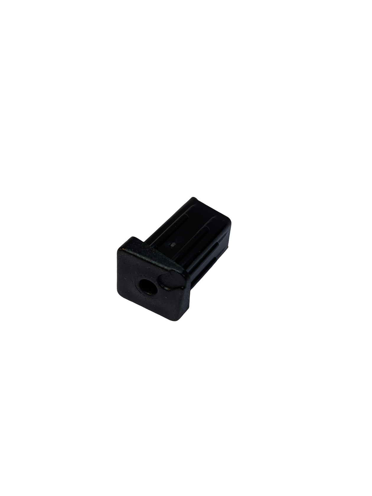 Square felt cap replaceable felt 10º angled cap black