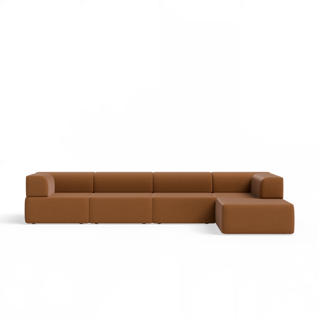 Brick sofa - Chaise longue right