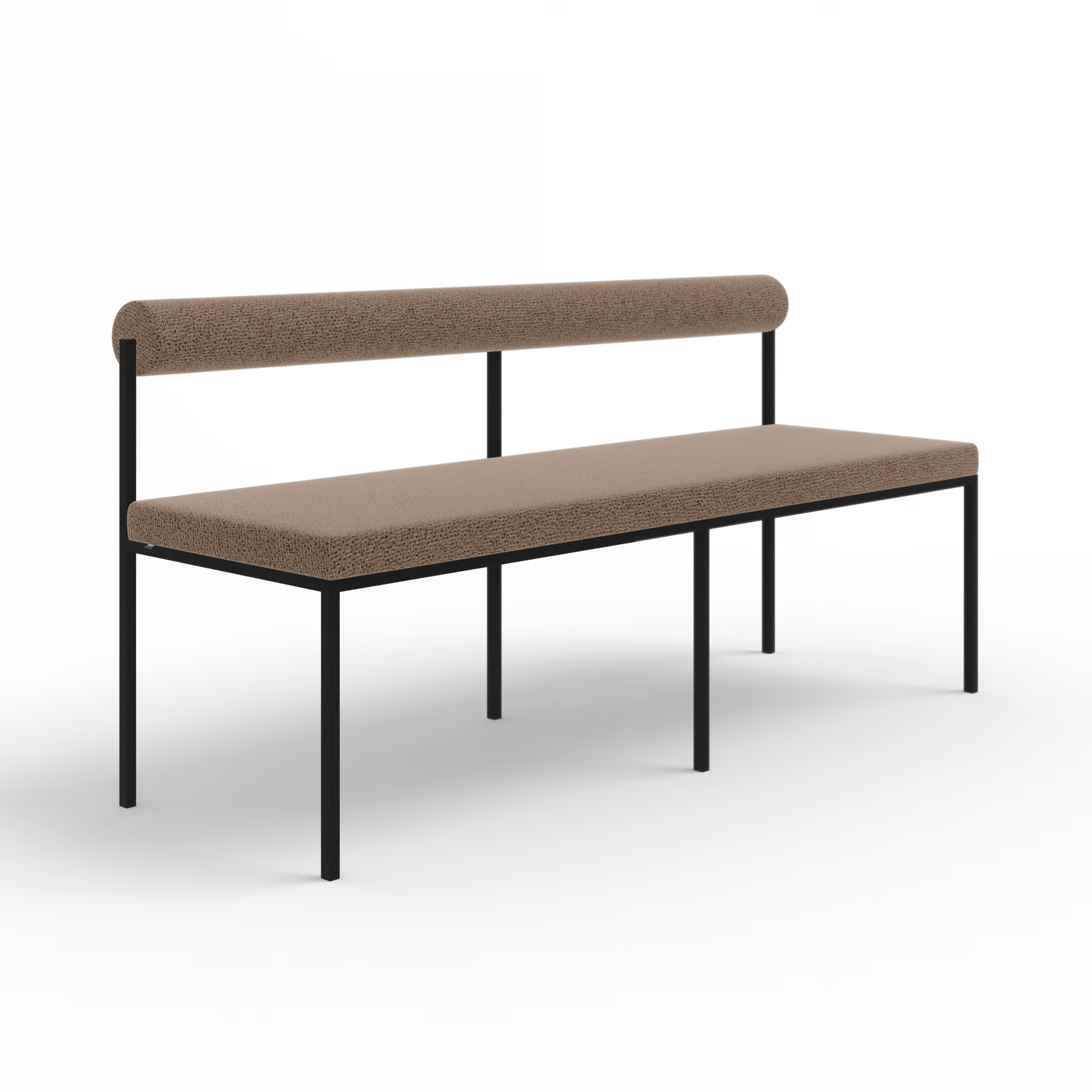 Bolster dining bench