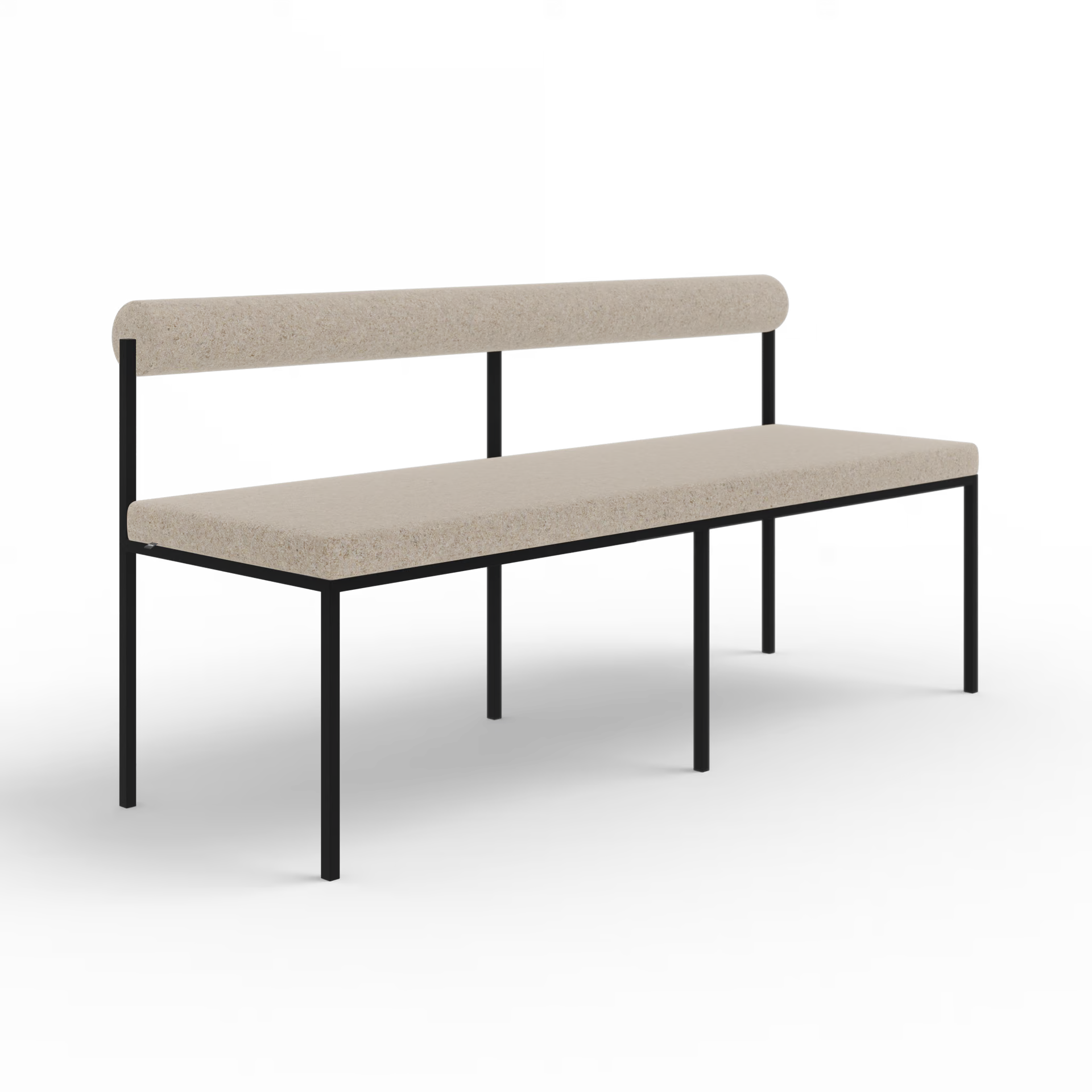 Bolster dining bench