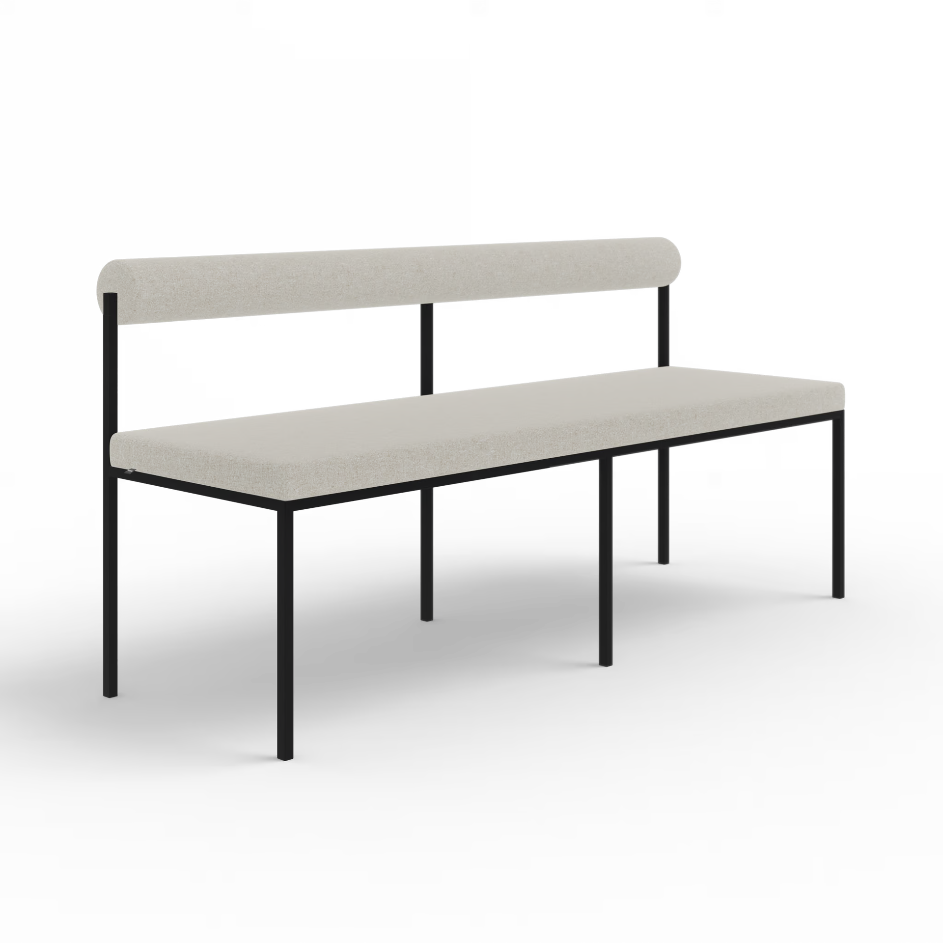 Bolster dining bench