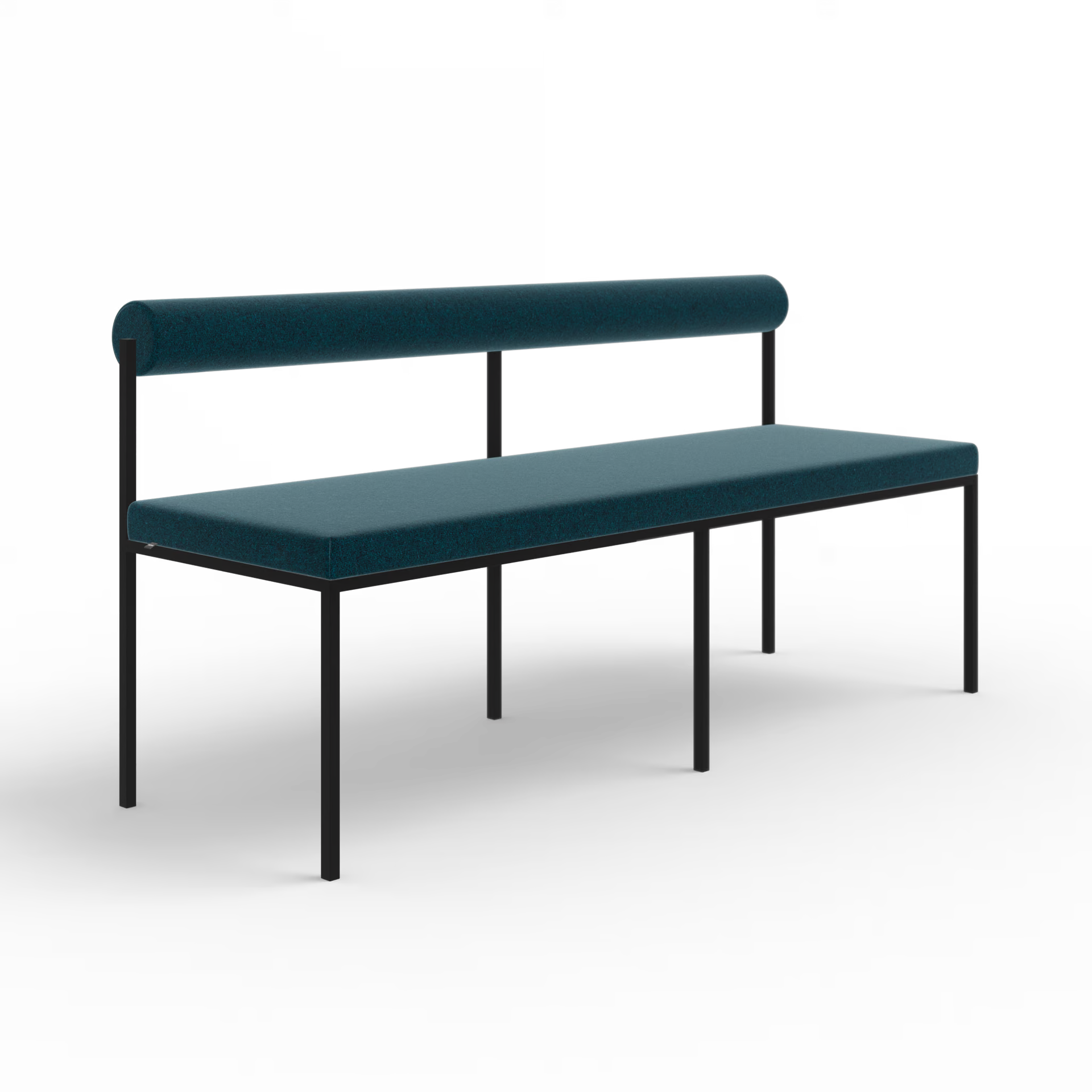 Bolster dining bench