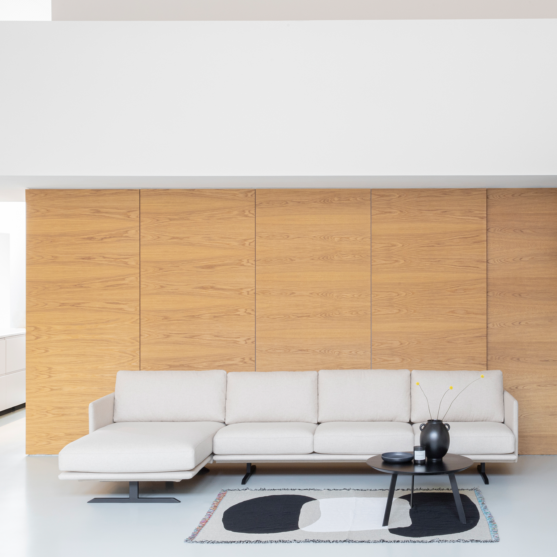 Modulo 3.5-seater sofa - 4-seater sofa