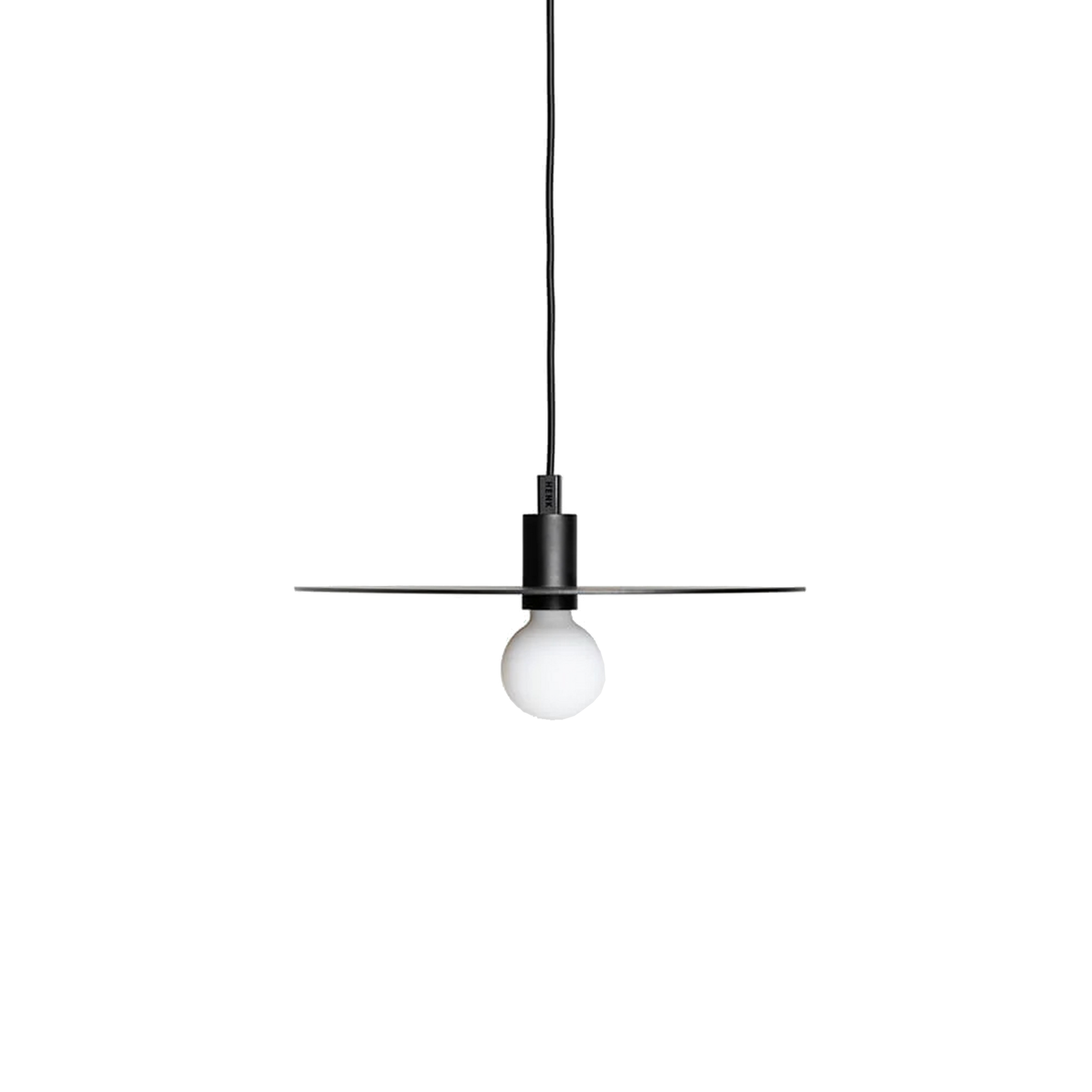 Nod pendant light L black