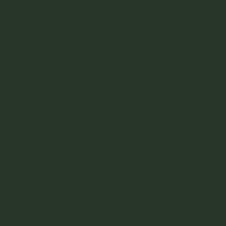 Steel powder coating forest green color sample