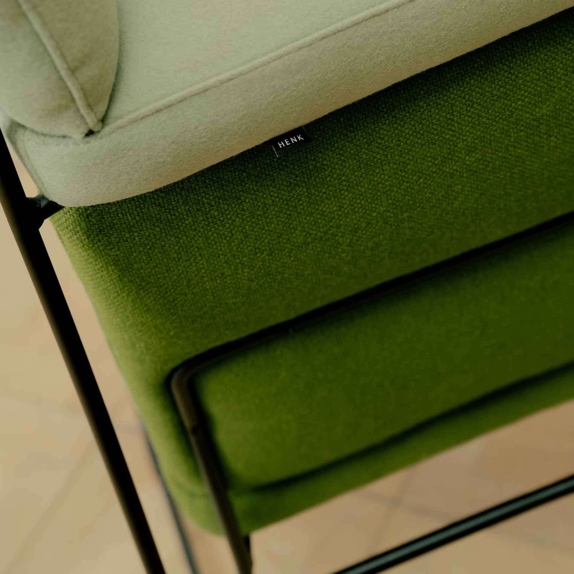 Unfold dining chair without armrest