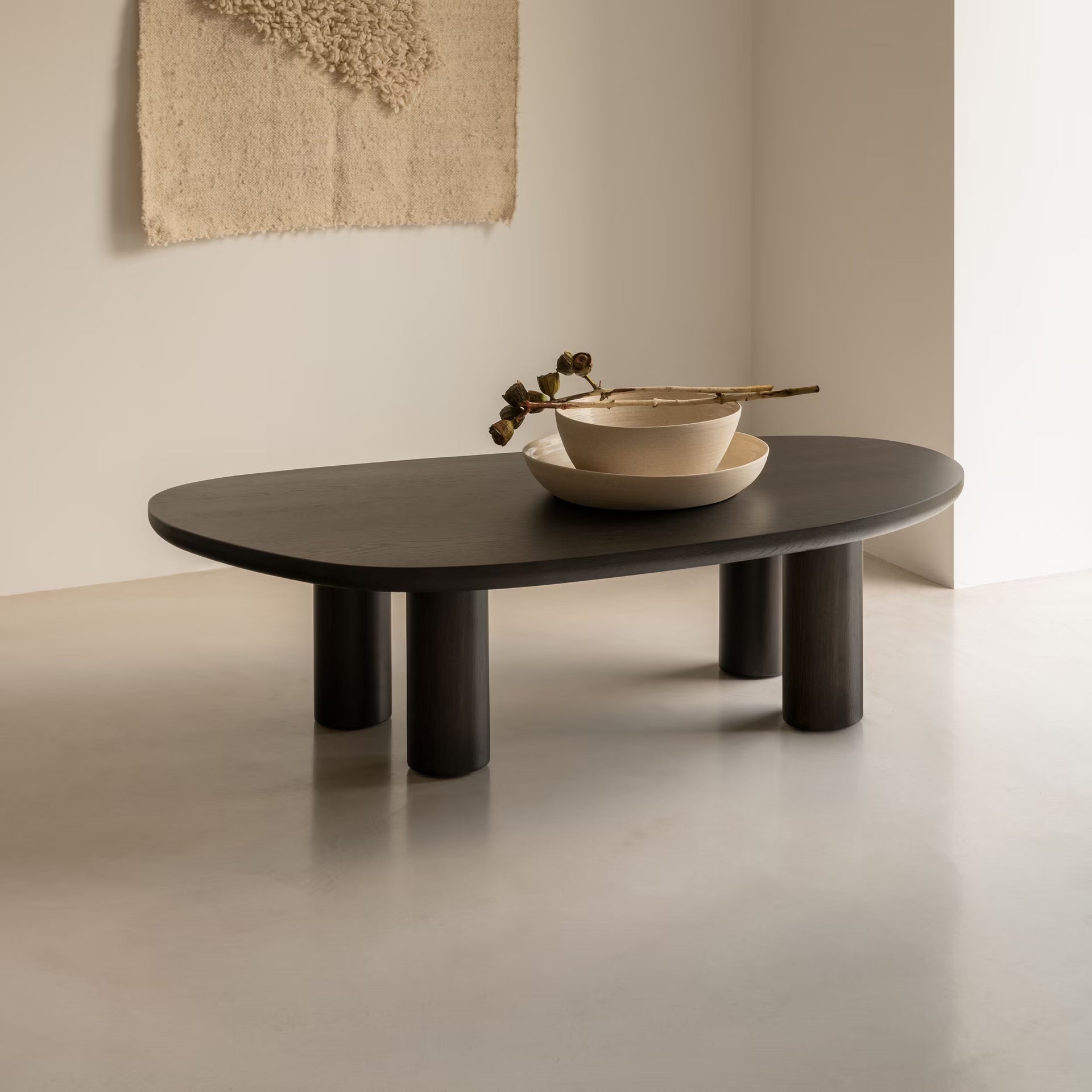 Pillar coffee table