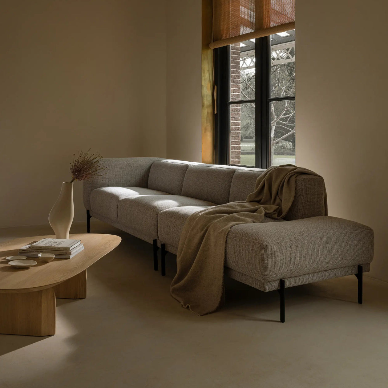Cave sofa - Chaise longue right