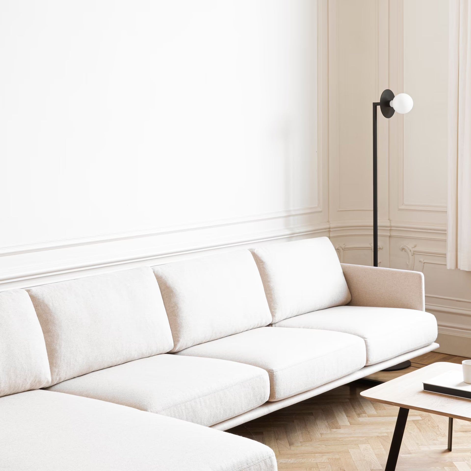 Nod Floor Lamp L black