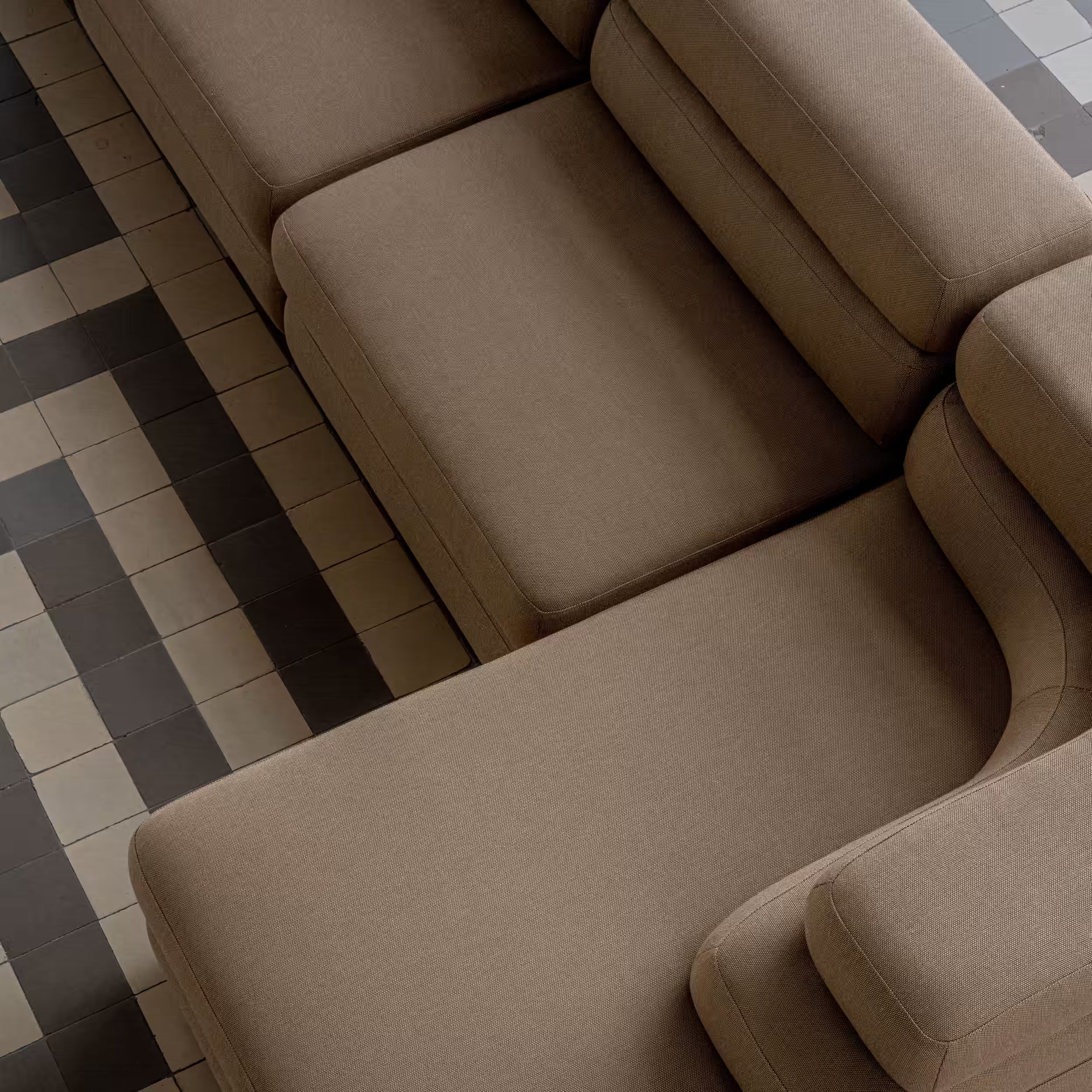 Layer sofa - 3-seater sofa