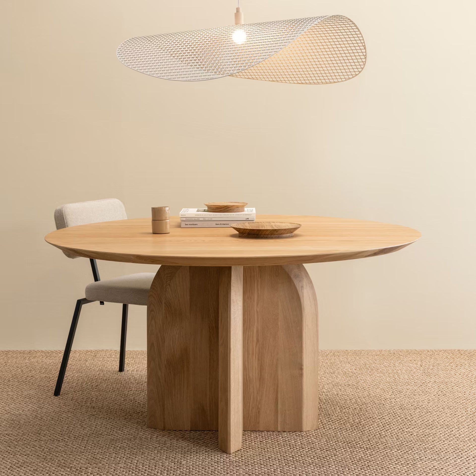 Grid lamp white