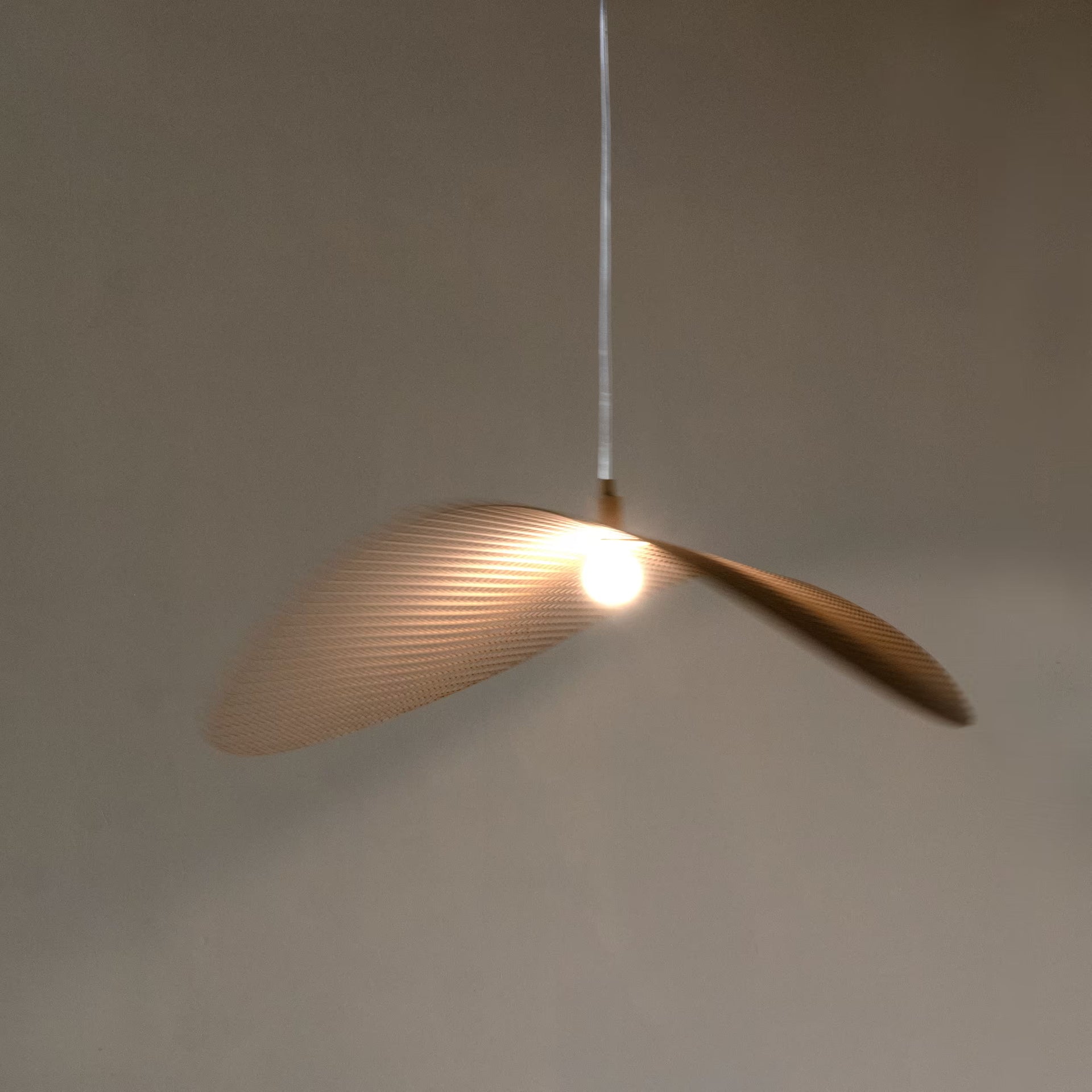 Grid lamp natural