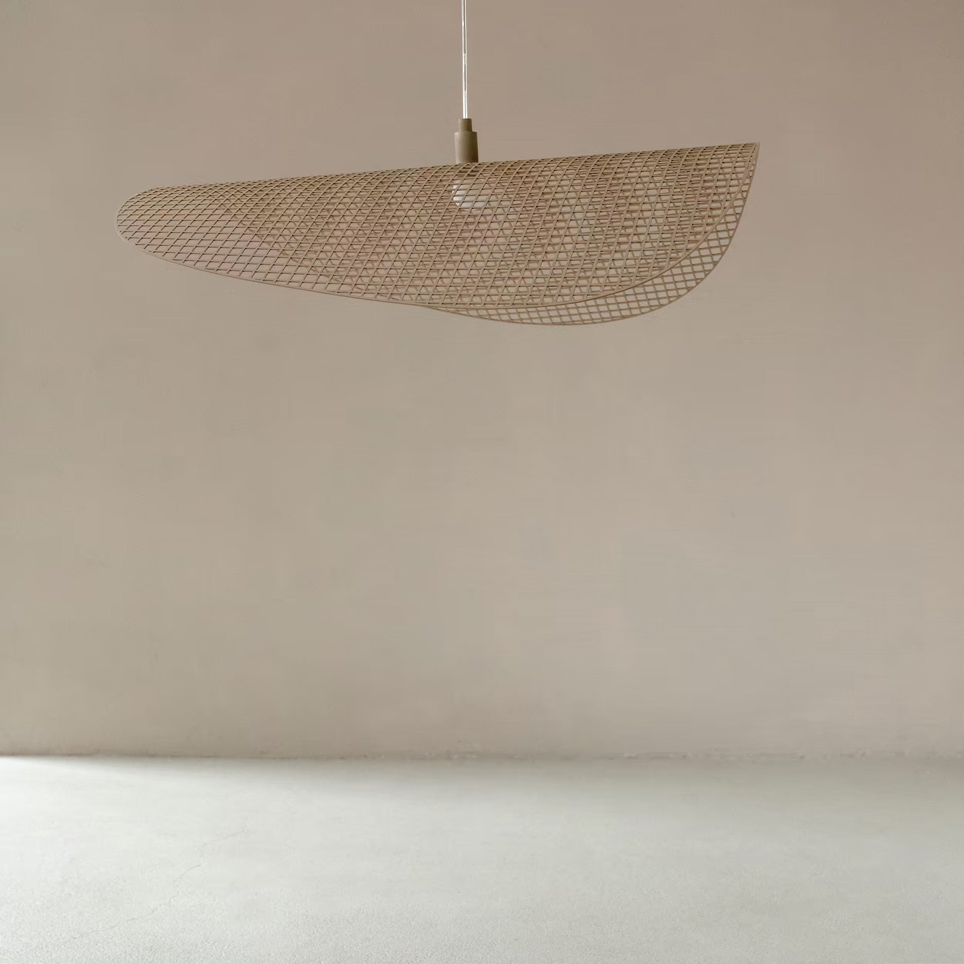 Grid lamp natural