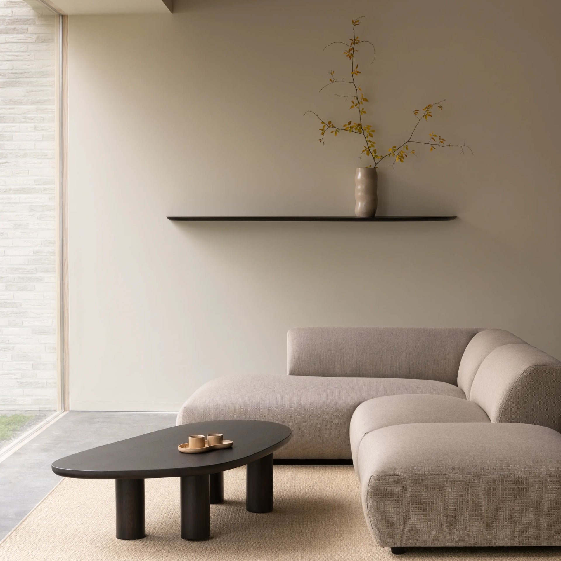 Blob wall shelf 100cm