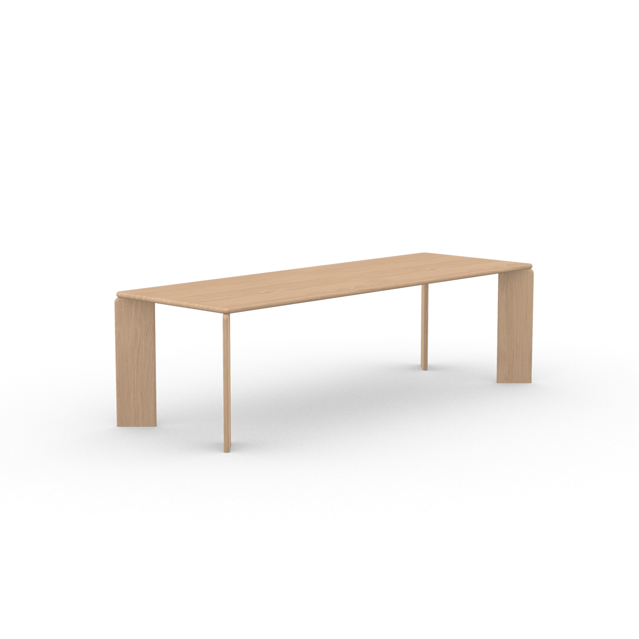 Soft Rechthoekig Eiken hardwax olie natural light eettafel
