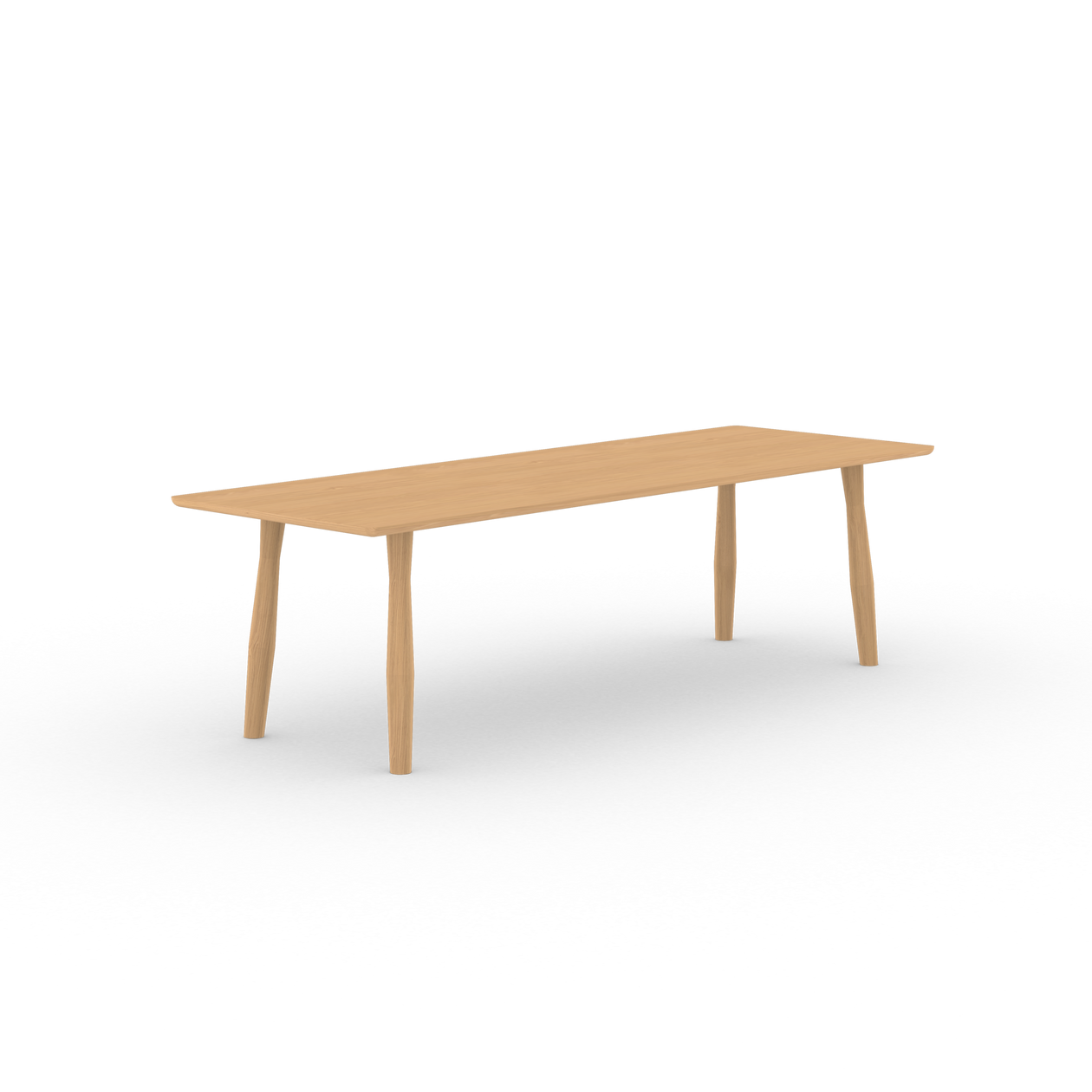 Dansk Rechthoekig Eiken hardwax olie natural eettafel