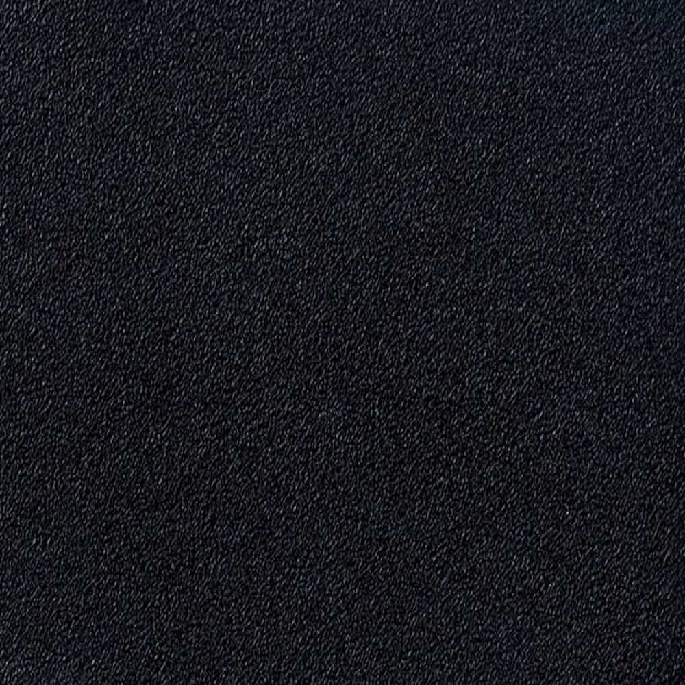 Steel powder coating black color sample