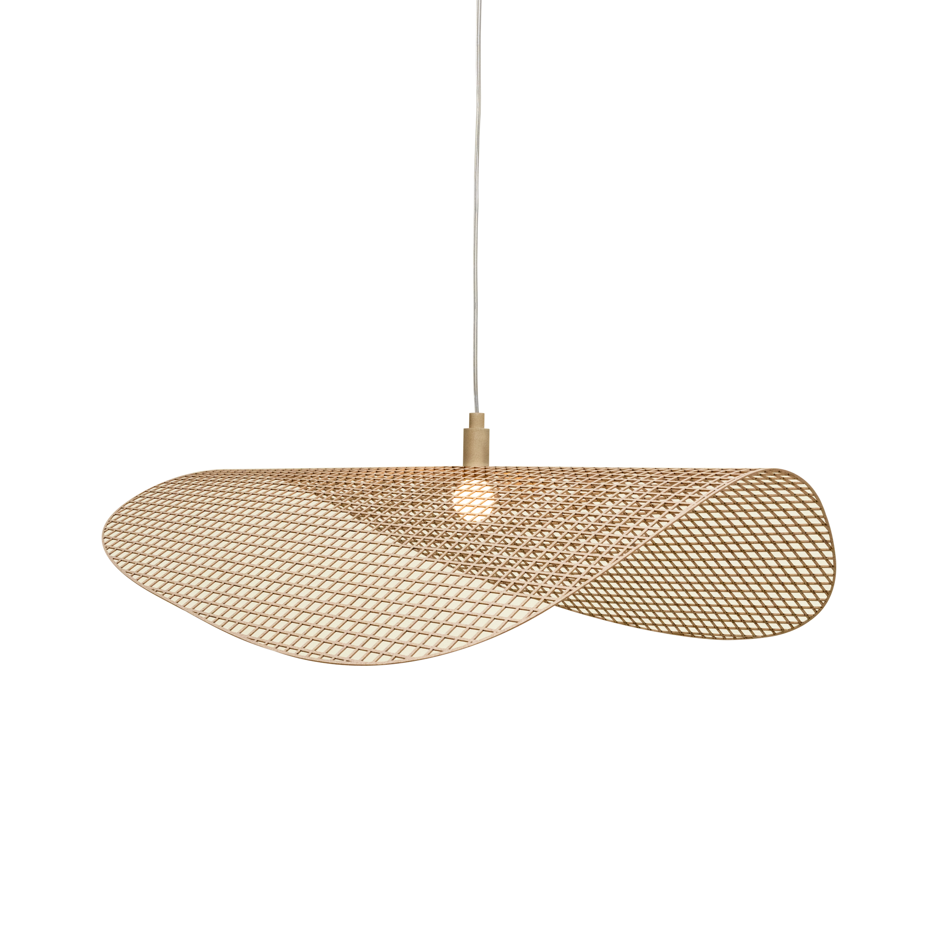 Grid lamp natural