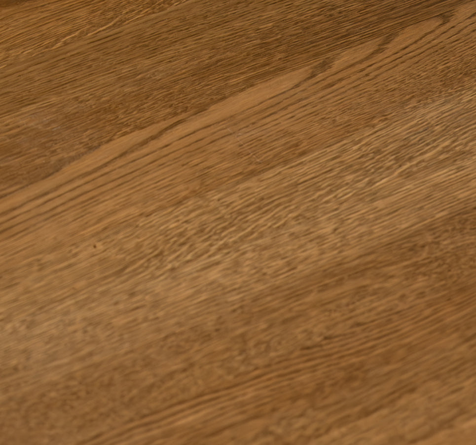 Oak dark brown wood stain sample