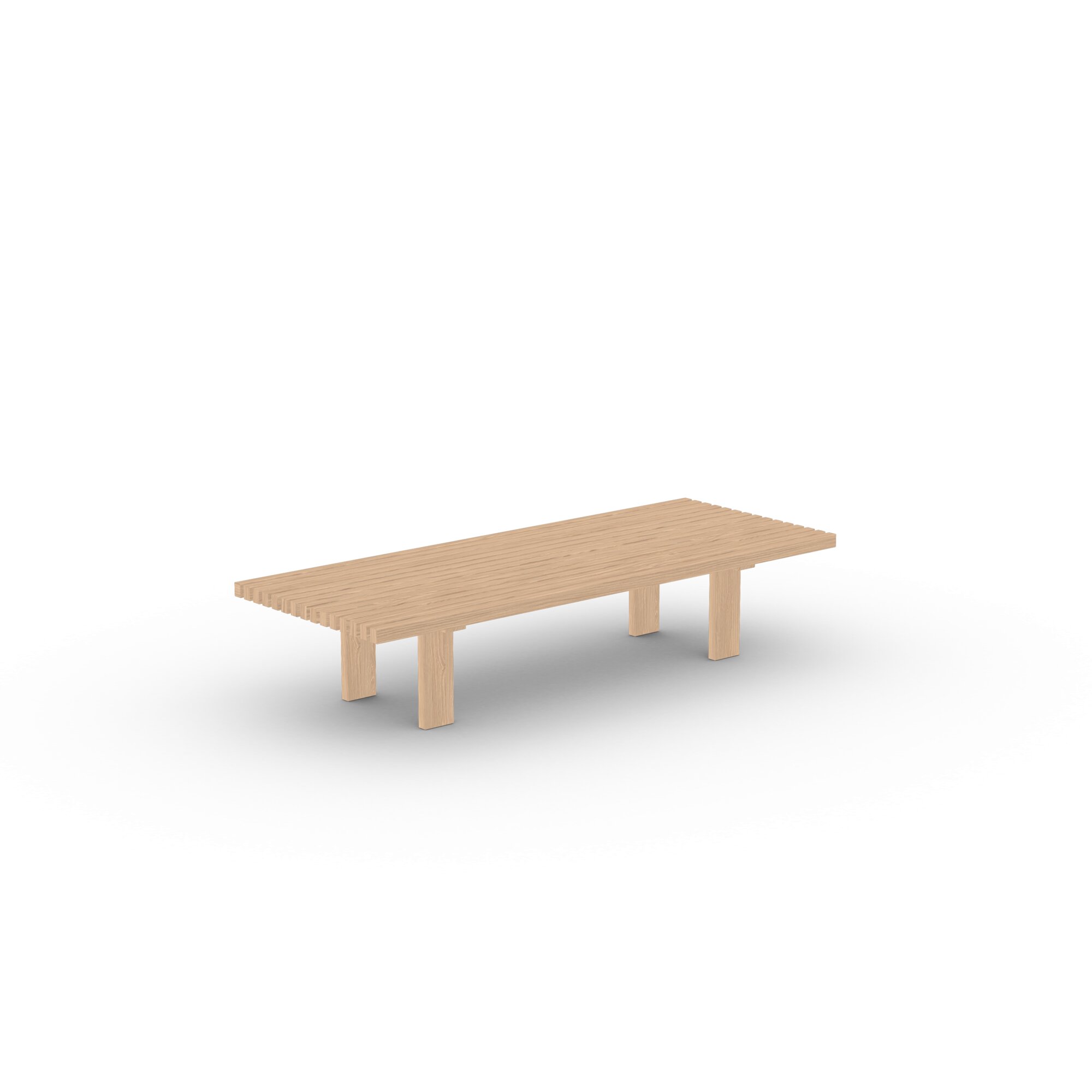 Elements Coffee Table Oak hardwax oil natural light 3041 Oak