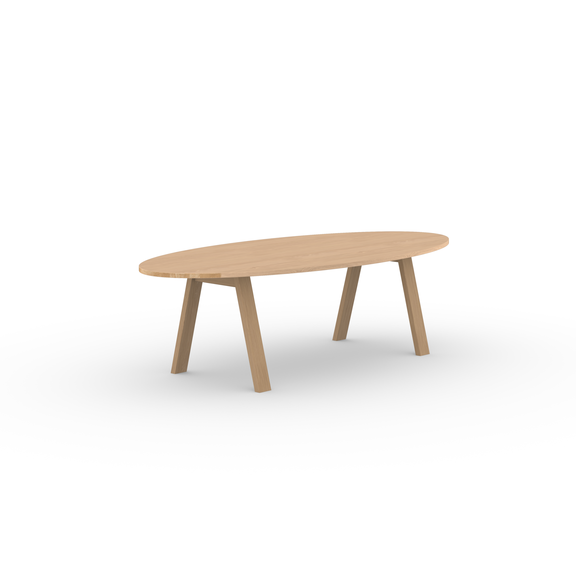 Ovale Design dining table | Legno Oak hardwax oil natural light | Oak hardwax oil natural light | Studio HENK | 