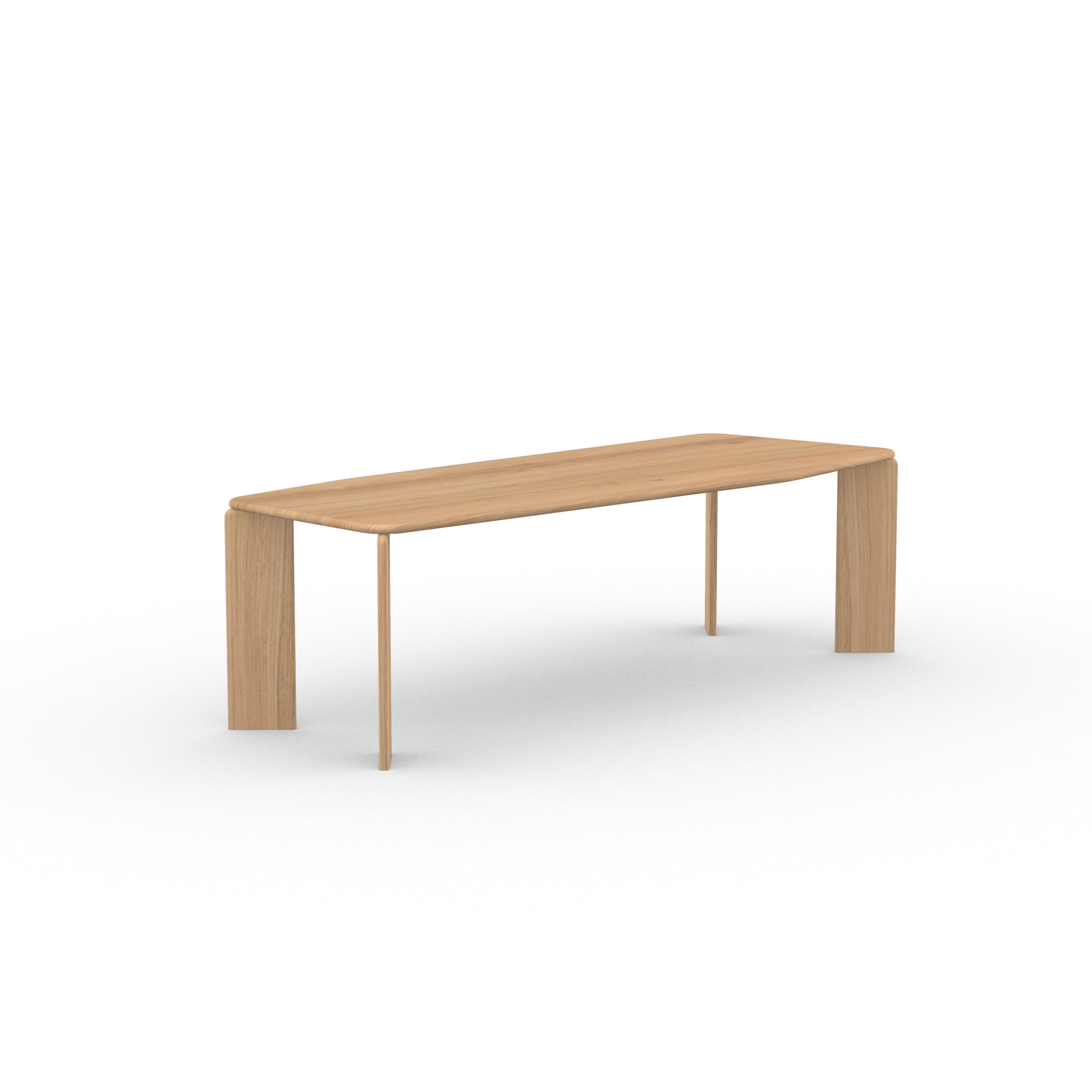 Soft Oak natural lacquer Paper a Round edge Oak natural lacquer