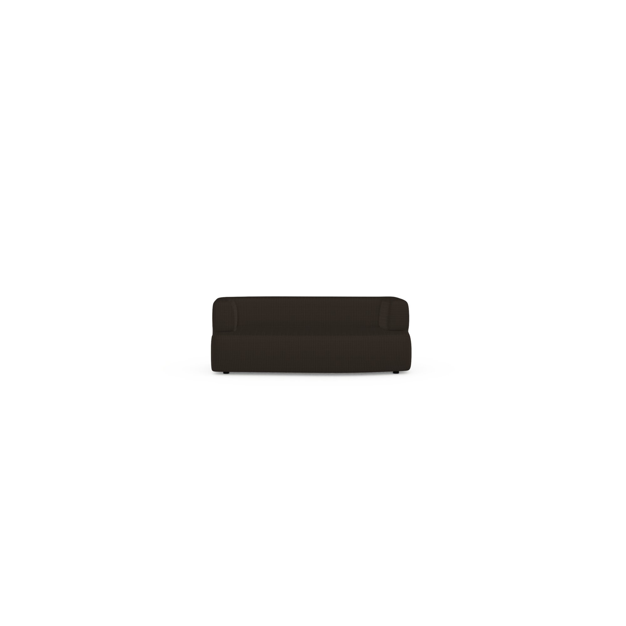 Design modern sofa | Slant 2 seater Black | Studio HENK | 